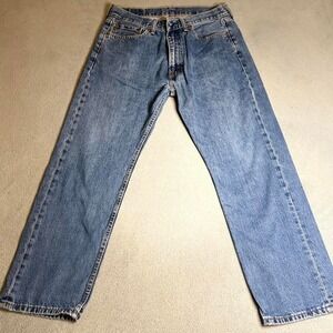 Vintage‎ Levi's 505 blue jeans  Made in Egypt No Flaws